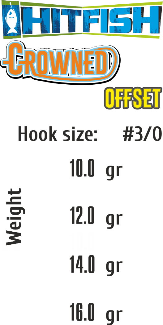 картинка HITFISH Crowned offset от производителя Hitfish