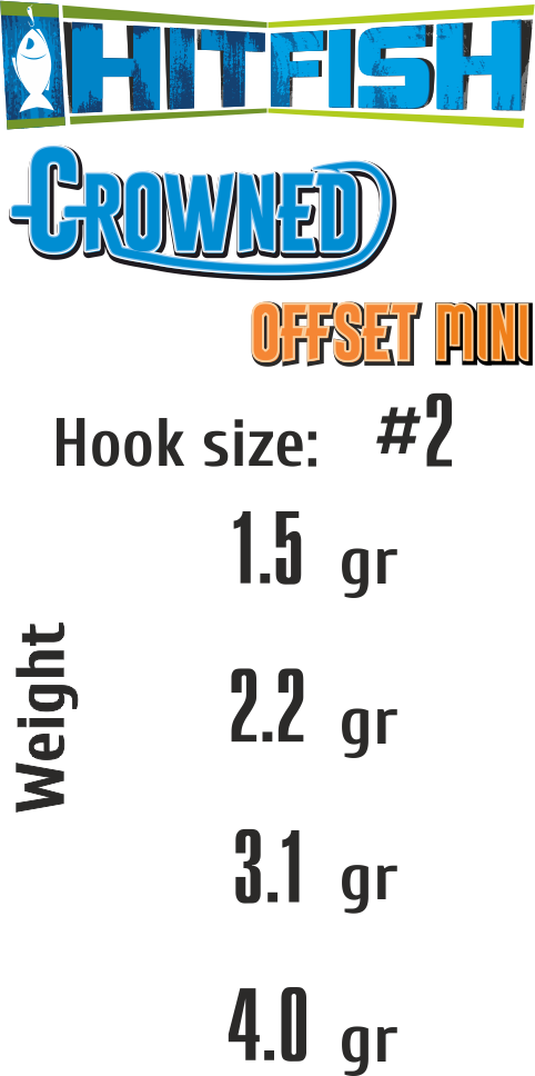 картинка HITFISH Crowned offset mini от производителя Hitfish