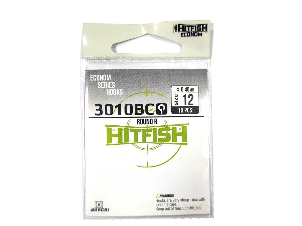 картинка Крючок HITFISH Econom Series Hook - 3010 Round R от производителя Hitfish