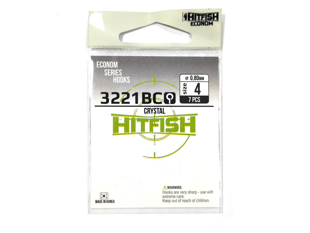 картинка Крючок HITFISH Econom Series Hook - 3221 Crystal от производителя Hitfish