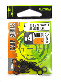 картинка A-10 BIG EYE SWIVEL DIAMOND EYE от производителя Hitfish