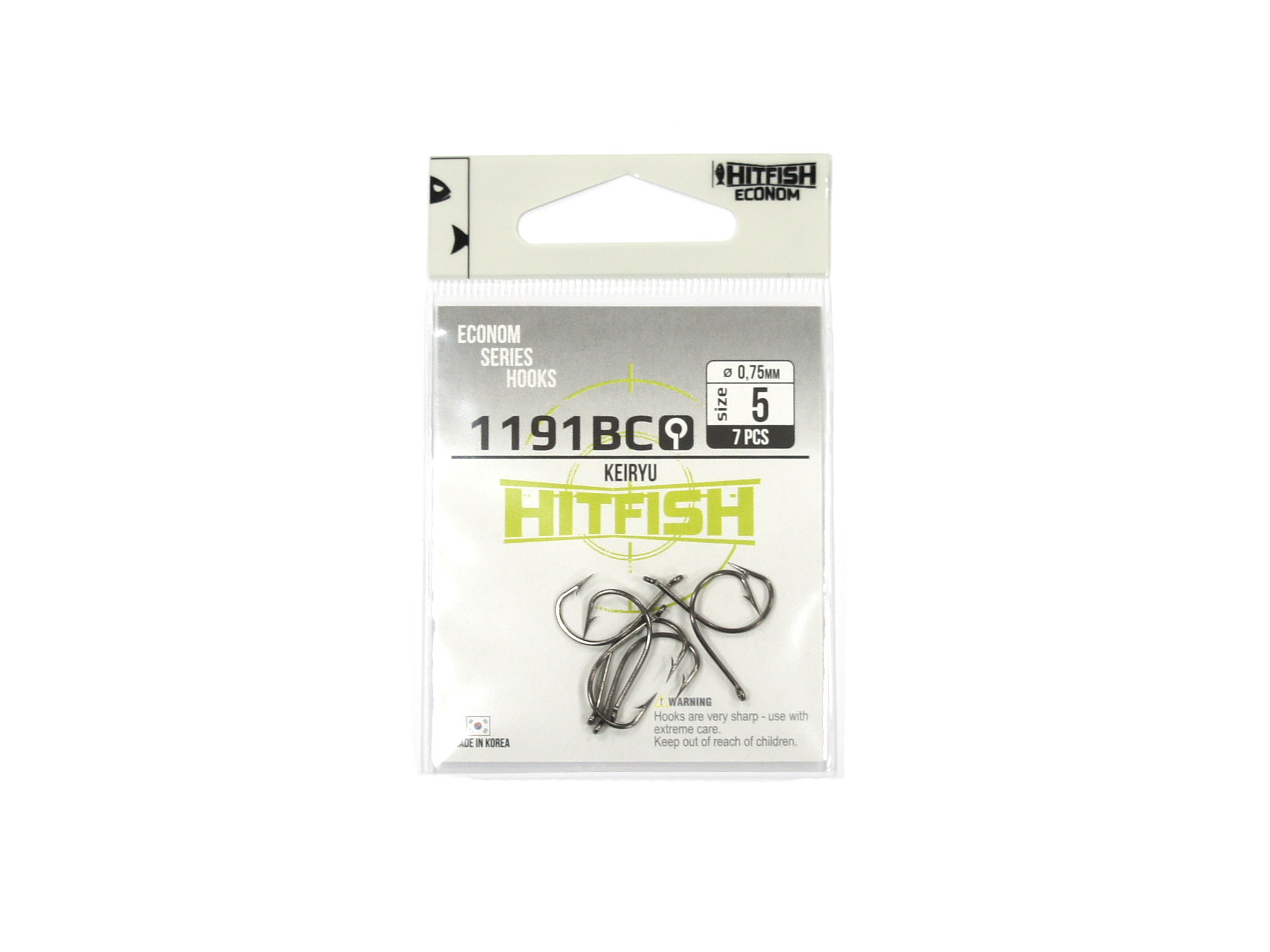 картинка Крючок HITFISH Econom Series Hook - 1191 Keiryu от производителя Hitfish