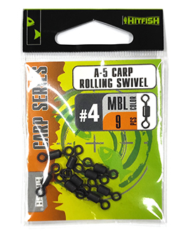 картинка A-5 CARP ROLLING SWIVEL от производителя Hitfish